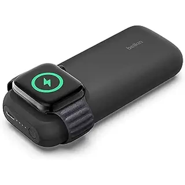 Belkin Power Bank BoostCharge Pro Fast Wireless Charge Watch + Power Bank 10.000 شاحن لاسلكي بسعة 10.000 أمبير