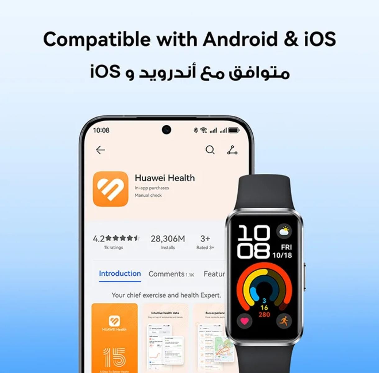 Huawei Band 10 Smart Watch